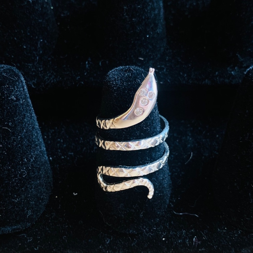 Silver Snake Ring